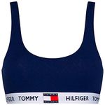 Tommy Hilfiger Women Bralette Stretch, Blue (Navy Blazer), L