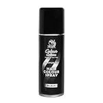 Colour Culture Hair Colour Spray 125ml-Black, Temporary Coloured Hair Dye, Hurtless Easy Wash-Out Hairspray, Washable Hair Colour Spray for Halloween & Theme Party, Fancy Dress Up, For Kids Adults