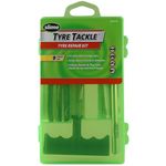 Slime 20133-95 Tyre Repair Tackle Kit, For All Tyres, Quick and Easy Repair, 9-Piece Set