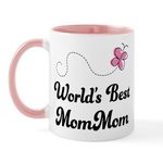 CafePress Worlds Best Mommom Mug 11 oz (325 ml) Ceramic Coffee Mug