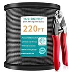 Steel DN Mate 220ft Black Wire Rope