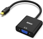 BENFEI Mini DisplayPort to VGA Adapter, Mini DP Display Port to VGA (Thunderbolt Compatible) Male to Female Adapter for ThinkPad SurfacePro PC