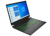 HP Pavilion Gaming Laptop 16-a0020ca, Intel Core i5-10300H, 16.1'' FHD, 8GB DDR4, 512GB SSD, NVIDIA GeForce GTX 1650, Windows 10 Home, Black - 12B89UA#ABL