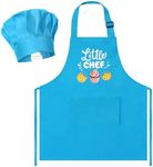 R HORSE 2 Pcs Kid Apron and Chef Ha