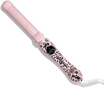 The Beachwaver Co. S1.25 Rotating Curling Iron - Pink Catwalk | Automatic 1 1/4-Inch Ceramic Curling Iron - Larger Barrel Size for Medium-to-Long Hair! | Auto-Shut Off, Home Button, Travel-Friendly