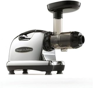 Omega Juicers J8006 Nutrition Center Juicer, Stainless Steel, 150 W, Metallic
