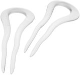 France Luxe Large Hair Pin Pair - Clear