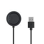 kwmobile USB Cable Charger Compatible with OnePlus Smart Watch (Modelnumber W301GB) Cable - Charging Cord for Smart Watch - Black