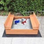 Liberty House Toys Children's Sand Pit with Seating and Cover