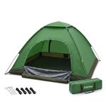 EYUVAA LABEL Camping Tent for 8 Person Waterproof Portable Outdoor Dome Tent with Carry Bag Easy Setup Lightweight for Hiking, Picnic & Travelling