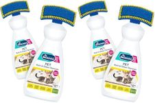Dr. Beckmann Pet Stain and Odour Remover, Eliminates stains and odours caused by pets, including applicator brush, Pack of 4 x 650 ml
