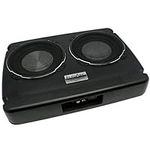 In Phase USW12 Dual underseat active subwoofer system 600 watts with bass and phase wired remote control