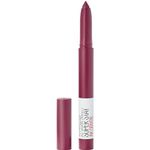 Maybelline Super Stay Ink Crayon Lipstick, Precision Tip Matte Lip Crayon with Built-in Sharpener, Longwear Up To 8Hrs, Accept A Dare, 1.2g