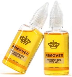 Wig Glue Remover - Fast Acting Hair Extensions Remover Tape in Extension Remover, Adhesive Remover, Lace Glue Remover, Easiest Tape in Extension Adhesive and Residue Remover (One Bottle)