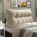WOWMAX Headboard Pillow Queen Trian