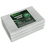 go green packaging NEWSPRINT packaging paper 17x27 (320)sheets, for moving & storage needs, clean, unprinted, good for wrapping glasses & dishes, & for storage,