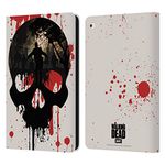 Head Case Designs Officially Licensed AMC The Walking Dead Skull Silhouettes Leather Book Wallet Case Cover Compatible With Apple iPad Air 2 (2014)