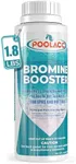 1.8LB Bromine Booster for Hot Tubs & Spas | Fast-Acting Sodium Bromide to Build Bromide Reserve | Compatible with Bromine/Chlorine Sanitizers | Reduce Chemical Use & Odor