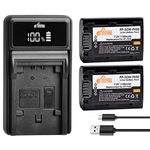 Pickle Power NP-FH50 NP-FH40 NP-FH30 Battery Replacement for Sony Alpha DSLR-A230 DSLR-A290 DSLR-A330 DSLR-A380 DSLR-A390 DSC-HX1 HX100 HX100V HX200 HX200V