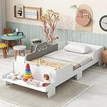 Merax Car-Shaped Twin Bed Frame for