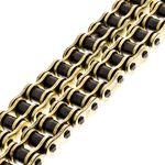 NICHE Gold 428 X-Ring Chain 116 Links With Connecting Master Link