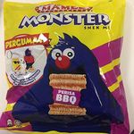 Mamee Monster Noodle Snack - BBQ Flavour 8 Individual Packs