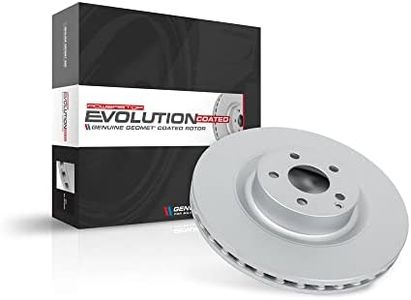 Power Stop JBR1173EVC Front Geomet Coated Brake Rotor For 2007 - 2012 Acura RDX | 2010 2011 Accord Crosstour | 2012 -2015 Honda Crosstour | 2007 - 2011 Honda CR-V | 2012 - 2016 CR-V [AWD Models]