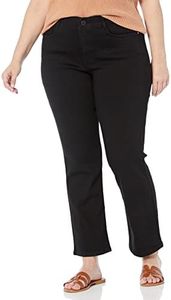 Angels Forever Young Women's 360 Sculpt Bootcut Jeans, Onyx, 12 Short