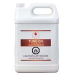 100% Pure Tung Oil by Rusty Design (1 Gallon (3.78L))