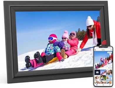 SAMMIX Digital Picture Frame, 10.1 Inch WiFi Digital Photo Frame, IPS HD Touch Screen Electronic Picture Frame, 16GB Storage, Slideshow, Easy to Share Photos and Video via Uhale APP, Gifts for Family