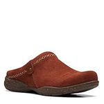 Clarks Womens Collection Loafer, Mahogany S, 7.5 US