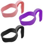 YuCool 3 Pack 30oz Tumbler Handles,Mug Handle or Cup Holder Replacement（Black,Pink,Purple）