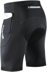 sponeed Cycling Shorts Reflectiver Pockets Biker Road Biking Tights Stretch US 3XL Black