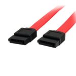 StarTech.com 24in SATA Serial ATA Cable - SATA cable - Serial ATA 150 - SATA (F) to SATA (F) - 2 ft - red - SATA24