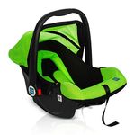 Mee Mee Baby Carry Cot Cum Car Seat & Rocking Chair with Soft Pada Cushioned,Easy to Grip,3 Reclining Position,3 Point Adjustable Safety Belt,Age 0 to 2 Years&Weight Capacity Upto 14 Kgs(Green)