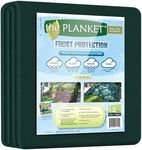 the Planket 11012 10 x 12 ft Rectangular Frost Protection Plant Cover, Dark Green