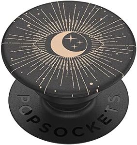 PopSockets 800448 PopGrip - Expanding Stand and Grip with Swappable Top - All Seeing,Black