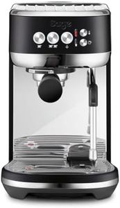 Sage - The Bambino Plus - Compact Coffee Machine with Automatic Milk Frother - 1.9L, 15 bar, 1600 W - Single or Double Shot Espresso Maker, Cappuccino, Latte, Black Truffle