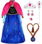 Princess Costume Snow Party Dress Q