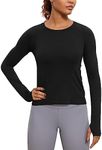 CRZ YOGA Women's Sports Long Sleeve