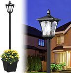 Icerona 64 Inch Outdoor Solar Lamp 