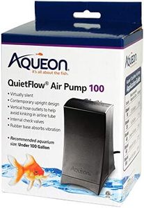 Aqueon Quiet Flow 100 Aquarium Air Pump, Up to 100 Gallons