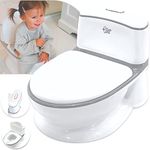 Venture Pote Plus - My First WC Potty (Grey) - Mother & Baby Award Gold Winner 2023 for Best Potty Training Product