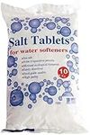 Pack of 1 25 Kg Salt Tablets | Food Grade | Compatible to All Water Softner Machines, 100% Genuine British Salt Tablet, Tablet Salt of Premium Quality (1)