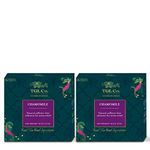 TGL Co. Chamomile Green Tea- 16 Tea Bags - Pack of 2| Improve Sleep | Reduce Anxiety | Promote Digestive Health