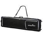 Athletico Conquest Rolling Padded Snowboard Bag - Travel Bag for Single Snowboard and Snowboard Boots (Black, 157 cm)