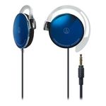 Audio Technica ATH-EQ300M WH White | Ear-Fit Headphones (Purple Blue)