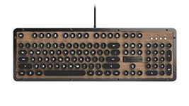 Azio Retro Classic USB (Elwood) - Luxury Vintage Backlit Mechanical Keyboard