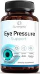 Sunergetic Premium Eye Pressure Support Supplement - Eye Pressure Supplement with Saffron, Lutein, Zeaxanthin, Bilberry & Pine Bark - Supports Ocular Health & Overall Vision - 30 Count