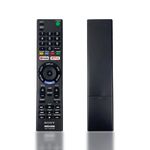 Original OEM RMT-TX300U Remote Controller Compatible with Sony Bravia XBR, KDL TV Models includes Netflix and YouTube Shortcuts